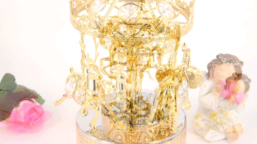 Karuzela Pozytywka Swarovski Grawer