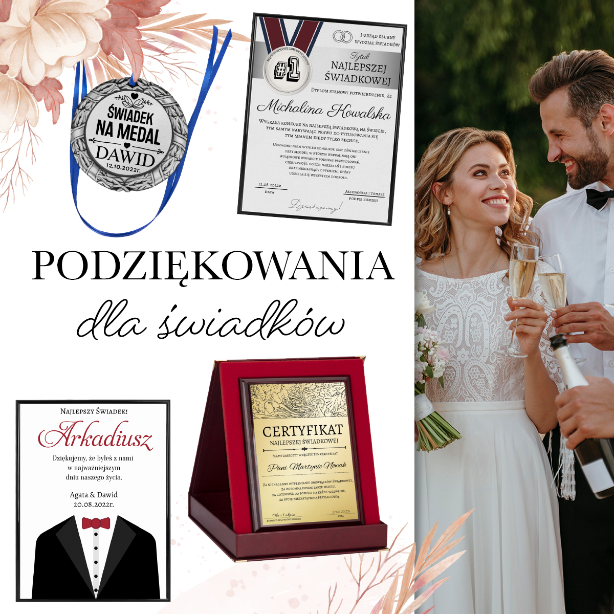 Podziękowania dla świadków