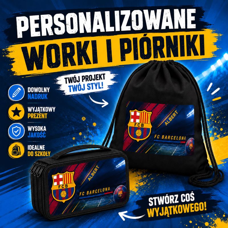 Zestaw worek piórnik