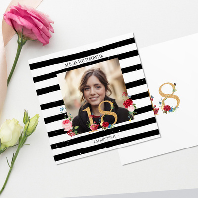 Twoje zdjęcie / czarne paski