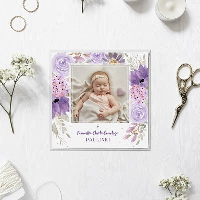 Fioletowa kompozycja