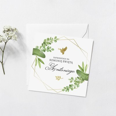 Ornament złoto-zielony 