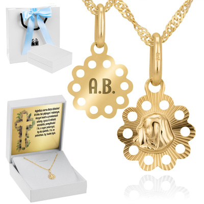 Białe z niebieską kokardką