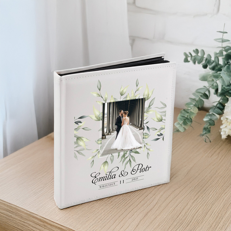 Album na zdjęcia na ślub, rocznicę ślubu z nadrukiem
