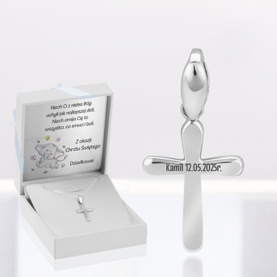 granatowe z szarą kokardką