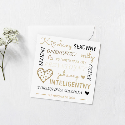 jaki jest Twój chłopak