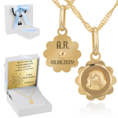 Białe z niebieską kokardką