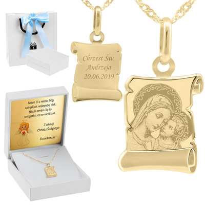 Białe z niebieską kokardką