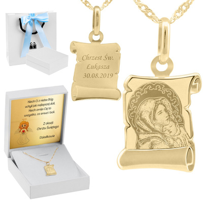 Białe z niebieską kokardką