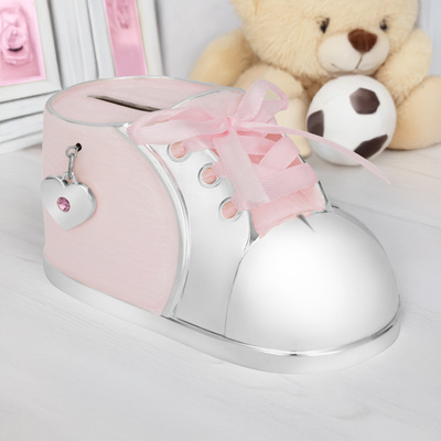 Skarbonka bucik różowy