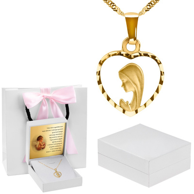 Białe z różową kokardką