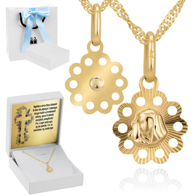 Białe z niebieską kokardką