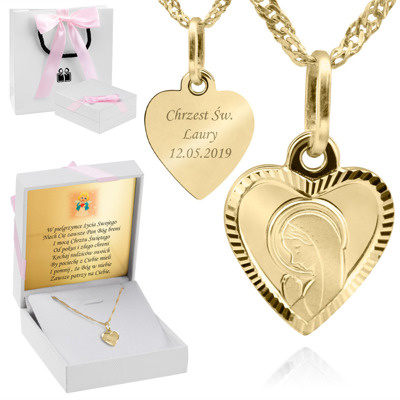 Białe z różową kokardką