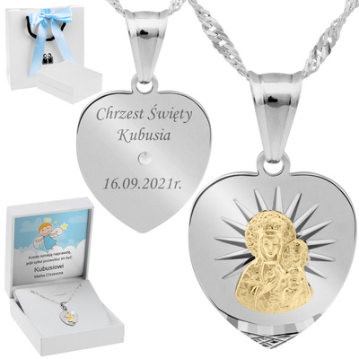 Białe z niebieską kokardką